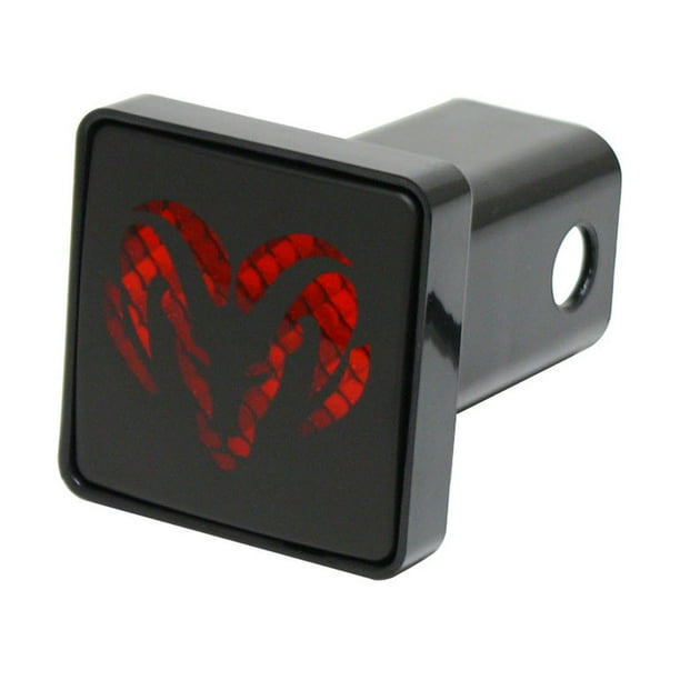 Dodge Hitch Cover, 2 Inch Truck Ram Class Iii Hitch Cover Brake Light