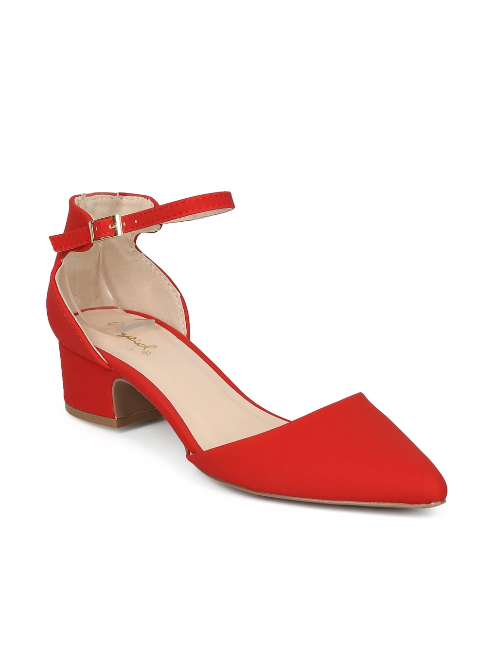 qupid pointed high heeled shoes