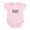 Petal Pink, variant on CafePress - Triplets Barcode Infant Bodysuit - Baby Light Bodysuit, Size Newborn - 24 Months