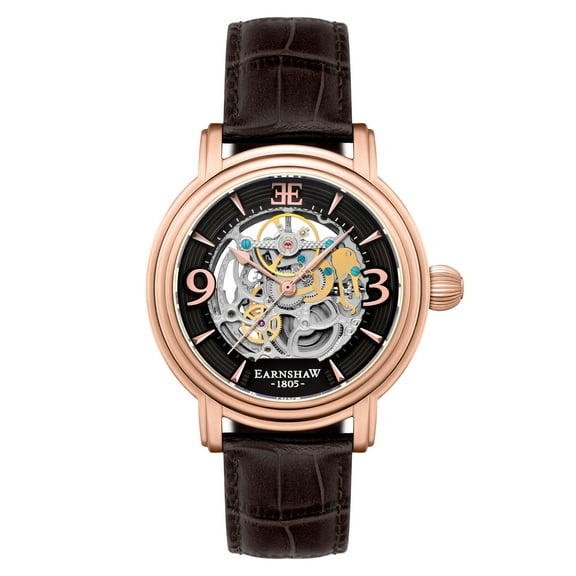 Thomas Earnshaw Heritage Longcase Stainless Steel 48mm Automatic Wristwatch