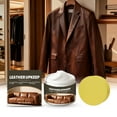 thumbnail image 3 of Intensive Leather Care Kit - Colourless Leather Grease & Shoe Wax with , Waterproof & Deep Nourishing Leather Cleaner for Leather Couch, Softens Dry Leather Surfaces, 3.18*2.75in, Multicolor, 3 of 8