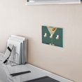thumbnail image 5 of Yayeee Toggle Light Switch Wall Plate 2-Gang 4.56"x4.48" Decorative Outlet Cover, Beige Martini, 5 of 7