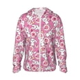 thumbnail image 1 of Fotbe Cute Rabbit Chaqueta con Protección Solar UPF 50+ para Hombre y Mujer, Camisa con Capucha y Bolsillos-Medium, 1 of 7