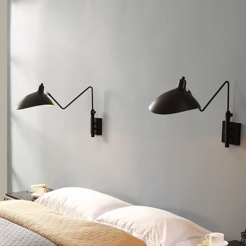 Modway View Adjustable Shade Stainless Steel Wall Lamp In Black Com - Modway View 3 Light Ceiling Fixture In Black Modway View Adjustable Shade Stainless Steel Wall Lamp In Black Com - Modway View 3 Light Ceiling Fixture In Black