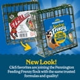 thumbnail image 2 of Pennington Feeding Frenzy EZFILL Suet Basket Bird Feeder for Suet Cakes for Wild Birds, Green, 2 x 5.25 x 5.25 Inches, 2 of 8