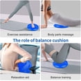 thumbnail image 2 of Balance Boards, Inflated Stability Wobble Cushion Balance Disk Sensory Seat Round Core Balance Stability Disc for Rehab, Exercise, Improving Posture,Fitness, Yoga, Yoga, Therapy-Included Pump, 2 of 5