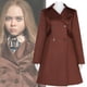 thumbnail image 2 of Película M3gan Cosplay disfraz Megan AI muñeca Robots niños vestido uniforme Halloween carnaval fiesta vestidos abrigo SuitXXXL Gao Jinjia LED, 2 of 2