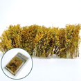 thumbnail image 4 of 1 Box Static Grass Tuft Model Lowland Shrubs Tuft Terrain Model Aritificial Plants DIY Miniature for Train Landscape Railroad Scenery (Yellow), 4 of 4