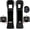 Black, variant on 2 Pack Wii Motion Plus Adapter,with Silicon Case for wii Remote Controller- External Remote Motion Plus Sensor Controller Wii U Motion Plus (Black)