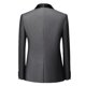 thumbnail image 2 of Traje de fiesta de esmoquin Formal ajustado Terno Masculino ajustado para hombre/chaqueta de Blazers de boda para novio, abrigo de vestir de talla asiática, 2 of 5