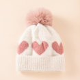 thumbnail image 7 of Baby Girls Winter Hat Toddler Beanie Cold Weather Warm Pompom Hat, 7 of 7