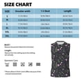 thumbnail image 6 of Fotbe Men's Watercolor Wildflower 1 Print Men's Sleeveless Muscle Tank Tops Casual T-Shirts for Gym Workout Beach-Large, 6 of 8
