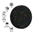 thumbnail image 4 of Gukieu Chemistry Formulas Print Car Tire Cover, Adjustable Waterproof and Dustproof Tire Protection Cover, Suitable for SUV, Truck, Van-16 inch, 4 of 6