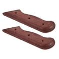 thumbnail image 6 of OULII Ergonomic Dark Red Wood Handle for Kitchen Knives Universal Fit 2Pcs, 6 of 7