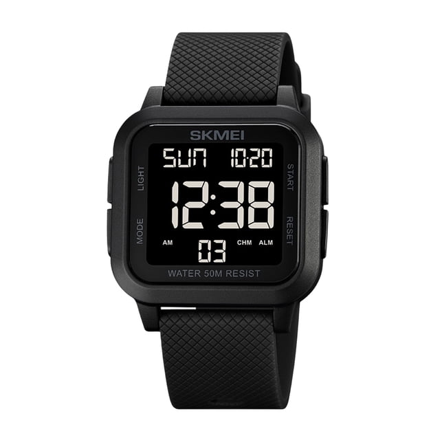Reloj electrónico deportivo SKMEI Btafrte Cuadrado para Hombre 1894BKBK