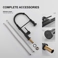 thumbnail image 7 of Kitchen Faucets with Pull Down Sprayer Bronze Matte Black, 7 of 7