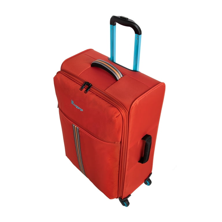 It Luggage 26 inch GT Lite Ultra Lightweight Softside Medium Checked Luggage, Pureed Pumpkin
