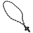 thumbnail image 1 of BESTYASH Collar Para Oración Negro Con Cruz Hecho A Mano Para Uso Decorativo, 1 of 8