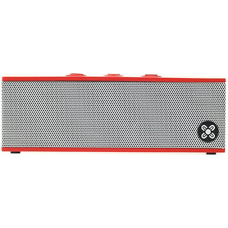 Moki BassBox Portable Bluetooth Speaker with;Microphone, Assorted Colors