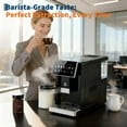 thumbnail image 4 of 20 Bar Super Automatic Espresso Machine with Built-in Grinder – 15 Adjustable Grind Settings, Integrated Milk Frother, Dual Boiler, Self-Cleaning, Removable Brewer & Milk Tank – Black Spray Paint, 4 of 7