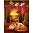 thumbnail image 1 of HOMFUN-pintura de diamante artesanal "Papá Noel de Navidad", bordado de diamantes de imitación cuadrados y redondos, estilo punto de cruz 5D, decoración del hogar, 1 of 4