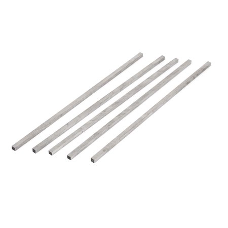 Unique Bargains CNC Lathe Square Cutting Tool Bit Mill Boring Bar Cutter 4mmx4mmx200mm 5 Pieces