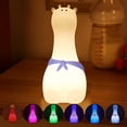 thumbnail image 2 of Lindas luces de noche con forma de jirafa para habitación de niños, regalos de cumpleaños para niños y niñas, lámpara de guardería para bebés, luz de noche multicolor, 2 of 4