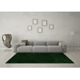 thumbnail image 3 of Ahgly Company Indoor Square Abstract Green Modern Area Rugs, 6' Square, 3 of 4