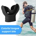 thumbnail image 4 of DQrwqpou Boquillas Buceo Silicona Accesorios Respiración Segura El (negro), 4 of 6