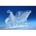 thumbnail image 2 of Icy Giftware Crystalline Sleigh Christmas Candy Dish - 10.25", 2 of 2