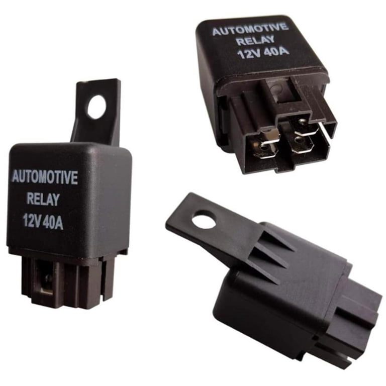 F57B14B192AA Automotive Relay Set (2-Pack) - 10A/20A 12V 5-Pin SPDT For Ford Vehicles