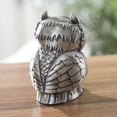 thumbnail image 2 of Worgeous Owl Piggy Bank Creative Zinc Alloy Coin Bank Money Holder Saving Pot Desktop Ornament, 2 of 8