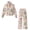Books Coffee Flower Print, variant on Polyester Spandex Women Lounge Sets 2 Piece Outfits for Autumn Neighborhood Walking Weekend, Soft Wide Leg Travel Track Suits, Ice Cream Pattern