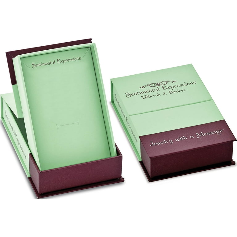Sterling Silver Cz My Daughter, Heart's Treasure 18In