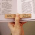 thumbnail image 4 of Wooden Page Holder Handmade Walnut for Book Reading Lovers, 4 of 5