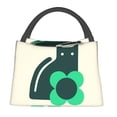 thumbnail image 4 of Bolsa térmica para el almuerzo con diseño de gato de Orla Kiely para mujer, enfriador portátil escandinavo, lonchera térmica para el hospital y la oficina, 4 of 5