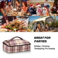 thumbnail image 7 of Iauyy Casserole Carrier for Hot Food Insulated Casserole Travel Carry Bag with Lid Food Warmer Bag for Party/Picnic,Seamless Connection Design, 7 of 7