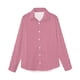 thumbnail image 3 of Camisa De Botones Para Hombre Blusa superior de camisa de autocultivo a cuadros de manga larga para hombre (Red, XXL), 3 of 4