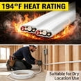 thumbnail image 4 of Energeaster14/3 NM-B White Cu Electrical Wire, 250 ft Length 600V with Ground, UL Listed, Heavy-Duty PVC Insulated Cable for Residential Indoor Wiring, 4 of 8