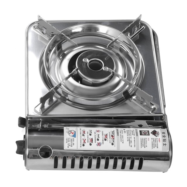 Estufa de gas para calentar, quemador de estufa de gas, herramienta de cocina de camping de alta capacidad, quemador de cocina portátil, lo mejor en su clase