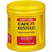 Caf Bustelo Espresso Ground Coffee, 36 oz Party Size Canister