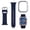 Navy Blue, variant on Compatible for Apple Watch Series 11 10 Band 46mm 42mm 40mm with Bumper, Bling Glitter Women Silicone Soft Comfortable Strap for iWatch Band 46mm 44mm 42mm 40mm 38mm