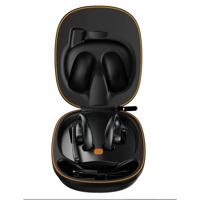 EKSAtelecom S30 Bluetooth Open-Ear Air-Conduction Headset with Microphone, True Wireless with Charging Case, Black, T-QM01-01 - Walmart.com EKSAtelecom S30 Bluetooth Open-Ear Air-Conduction Headset with Microphone, True Wireless with Charging Case, Black, T-QM01-01 - Walmart.com