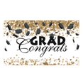 thumbnail image 1 of AMERTEER 1Pcs Backdrop Banner Super Soft Wear Resistant Polyester Congrats Grad Party Banner Decorations  Photography Prop for School, 1 of 10