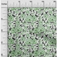 thumbnail image 2 of oneOone Silk Tabby Sea Green Fabric Florals Quilting Supplies Print Sewing Fabric By The Yard 42 Inch Wide, 2 of 5