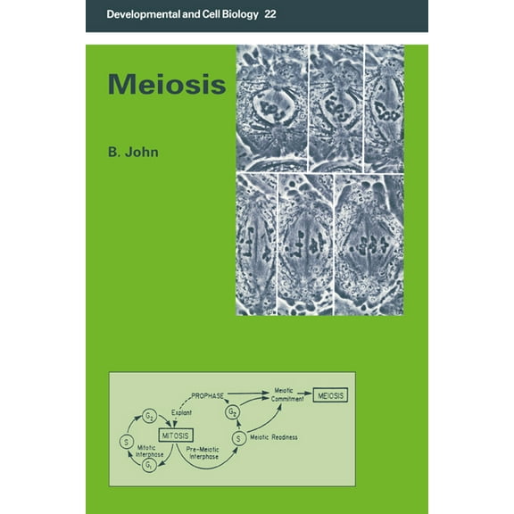 Developmental and Cell Biology Meiosis, Book 22, (Hardcover)