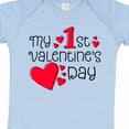 thumbnail image 4 of Inktastic My First Valentines Day Red Hearts Boys or Girls Baby Bodysuit, 4 of 5
