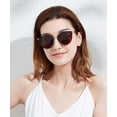 thumbnail image 4 of Firmoo Polarized Sunglasses for Women and Men,Vintage Frame UV400 protection Anti Glare Lens for Driving and Traveling, 4 of 13