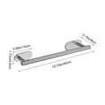 thumbnail image 3 of Qiweii No-Drill Stainless Steel Towel Bar Modern Concise Bathroom Towel Rack Durable Rust-Proof Towel Storage, 3 of 6