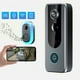 thumbnail image 5 of Pisexur Electronics para hombres, timbre visual inteligente inalámbrico, timbre con video remoto Tuya, IP65, impermeable, intercomunicador doméstico, visión nocturna HD, WiFi, timbre de seguridad, ca, 5 of 9